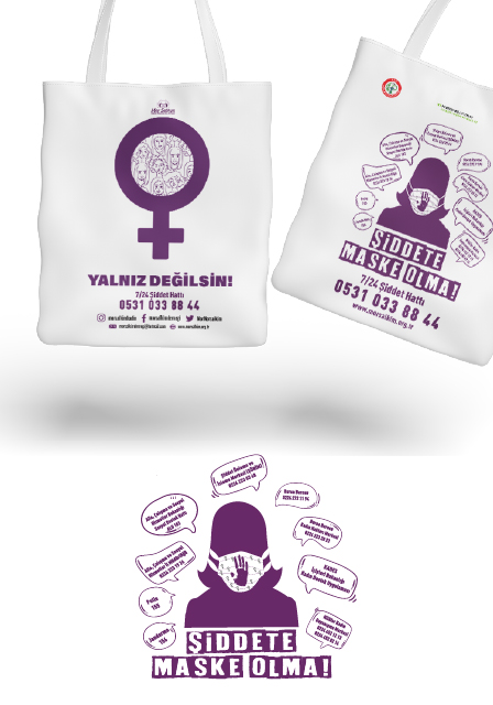 Şiddete        Maske Olma